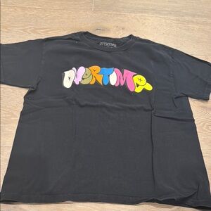 Overtime Kids Black Graphic T-Shirt